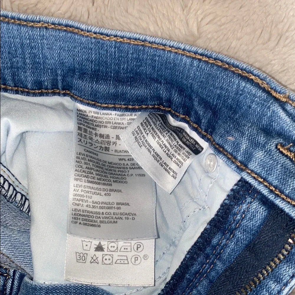 Levi's Blue Skinny Jeans Classic Denim Style